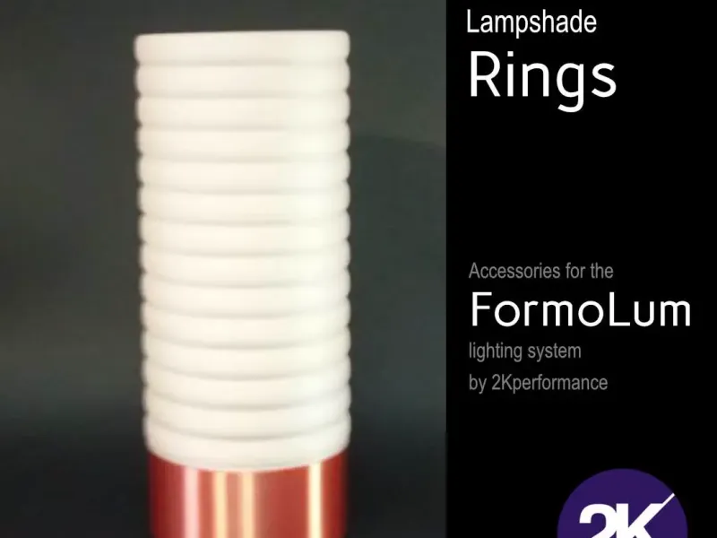 Lampshade RINGS for the FormoLum system