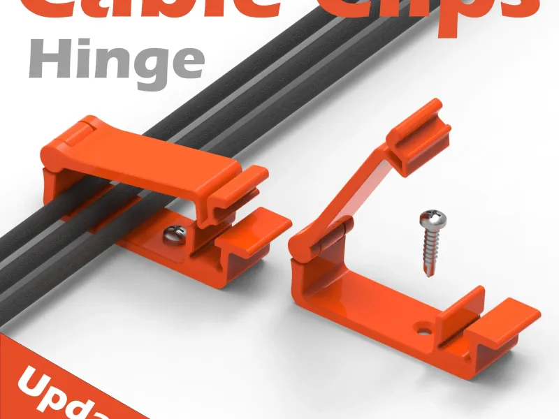 Cable Clips Collection - Hinge