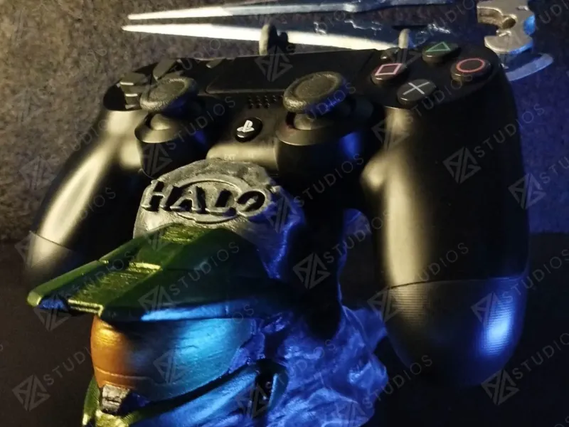 stand controller ps4 and ps5 edition halo | master chief