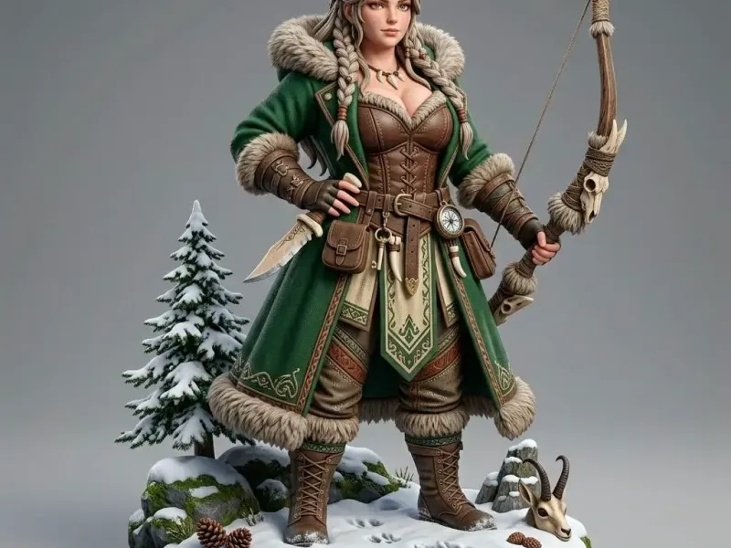 Freya Frostmark – Northern Huntress Edition