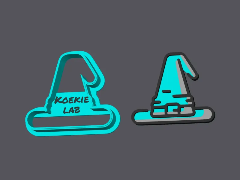 Witch Hat - Halloween - Cookie Cutter