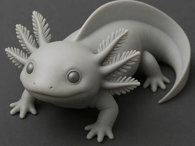 Compagnon Axolotl – Le Petit Amphibien Décontracté