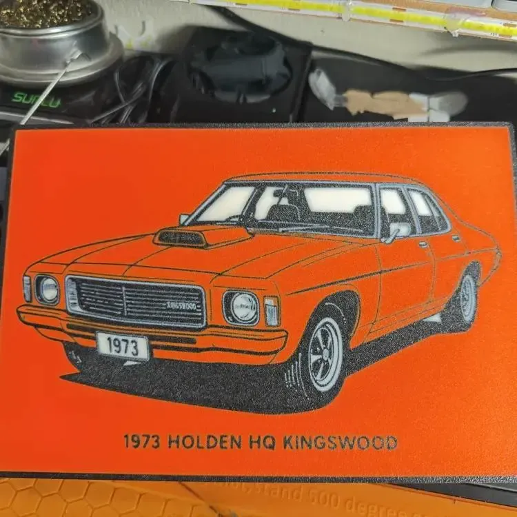 1973 HOLDEN HQ KINGSWOOD LED LIGHTBOX