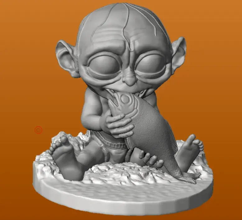 GOLLUM BABY CARTOON