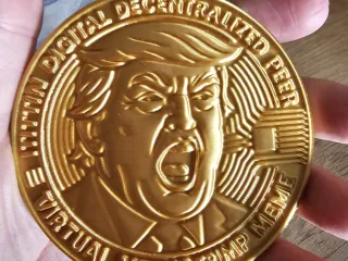 Trump meme coin crypto Bitcoin 