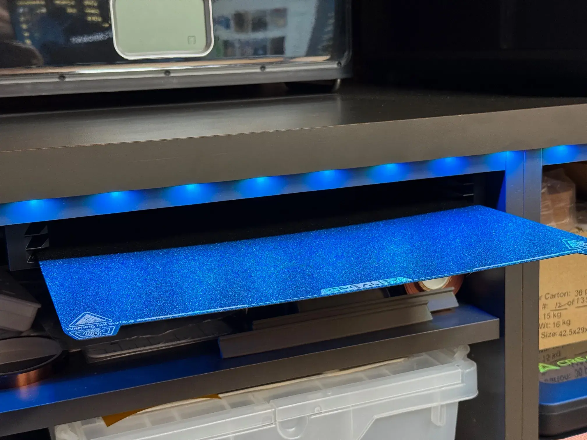 K2 Plus Under Table Plate Holder