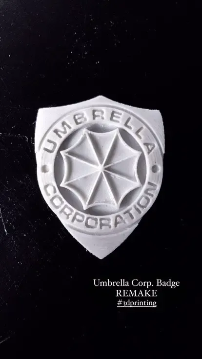 Umbrella corporation Badge REMAKE