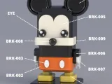 SQUARED MICKEY MOUSE - DISNEY CHARACTERS-1