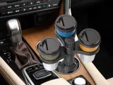 3-in-1 Automatic Cup Holder - 360º Rotation-1