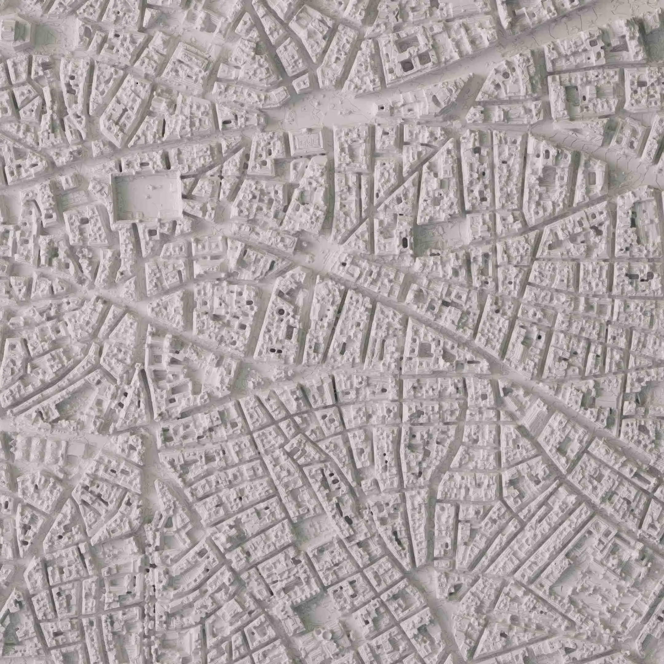 mODELO 3D DE MADRID, ESPAÑA