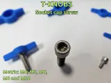 T-SHAPED THUMBSCREWS KNOBS for metric socket cap screws-4