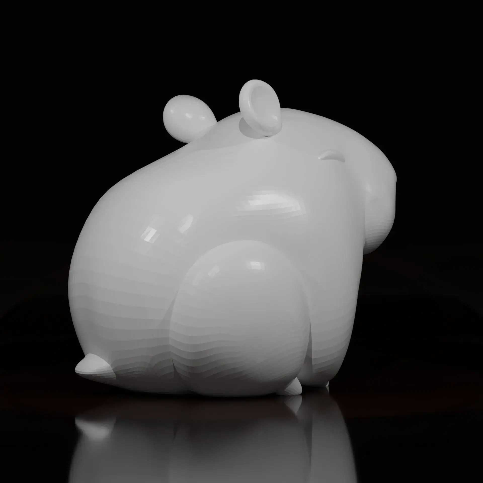 Cute Capybara Sculpt