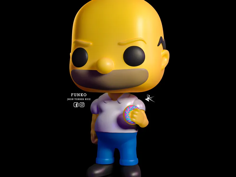 HOMERO FUNKO POP COLLECTION LOS SIMPSON