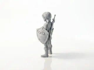 Link Figurine Gaming Hero 3D Printable