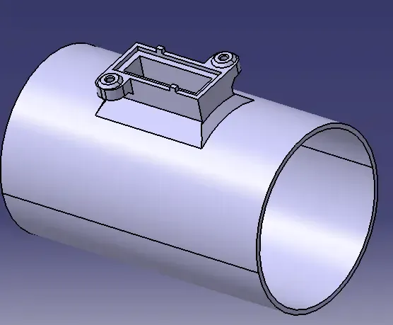 GOLF 5 GTI AIR FLOW MAF SENSOR HOLDER
