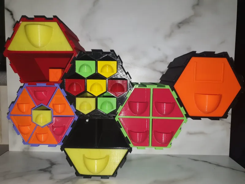 Modular Hexagonal Draws