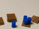 Oil Drums - OIL Drum - HO scale - 1:87 - (60L-120L-200L)-2