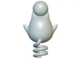 Pokemon Spoink #325 - Ready for 3D Printing!-2