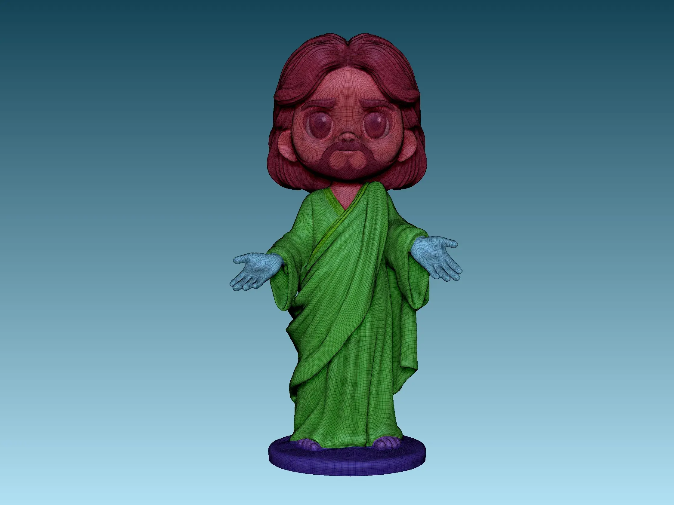 Mini figurine of Jesus