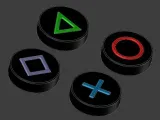 playstation Peças de Damas Gamer – Estilo Console Moderno ST-3