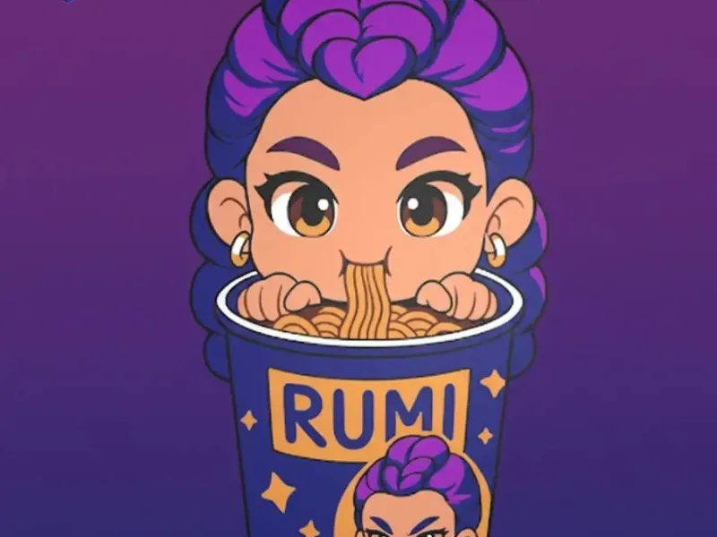 Huntrix Rumi souvenir