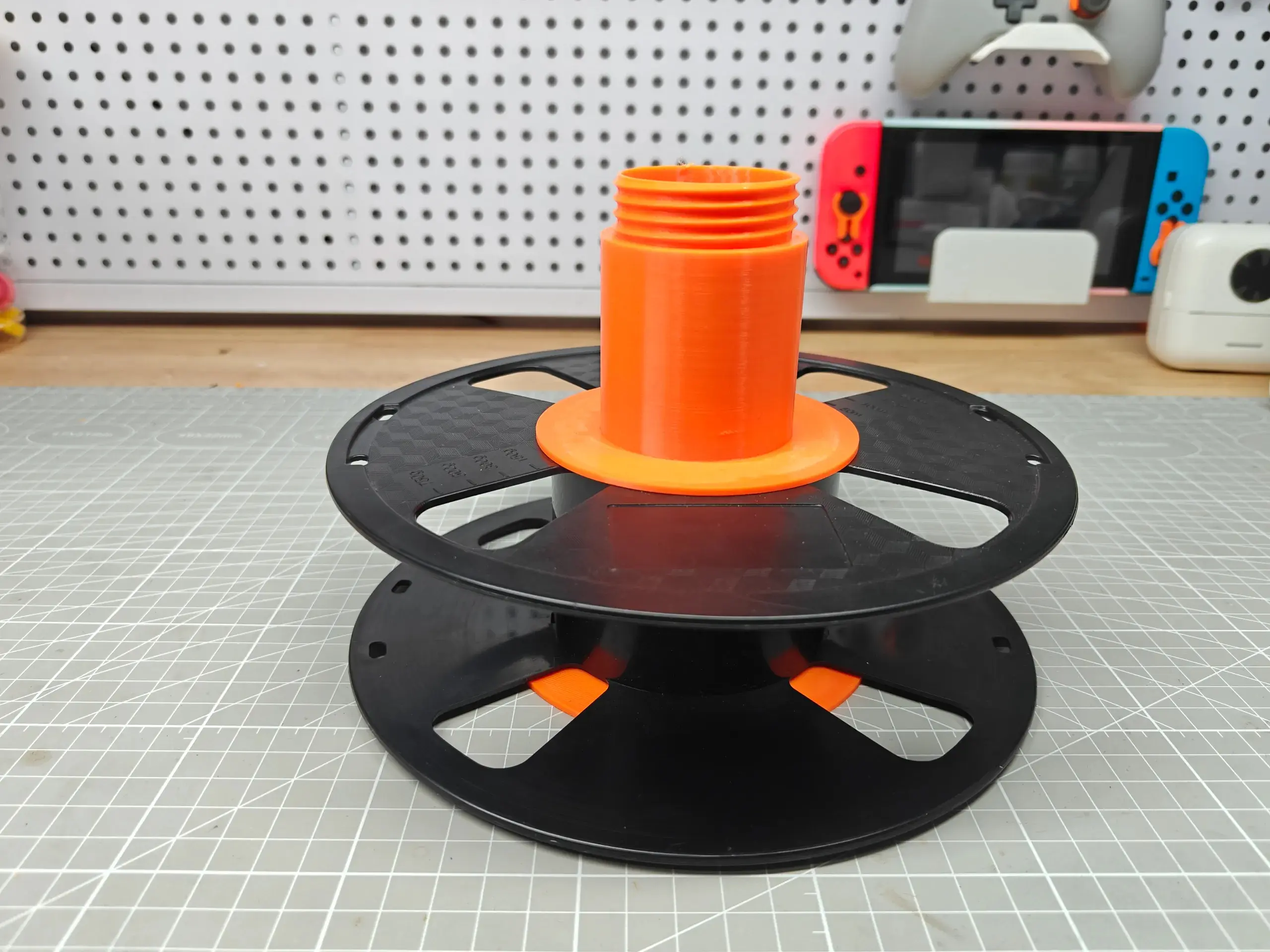 3D printing filament spool storage box accessory