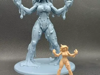 Female ooze slime dnd RPG D&D - Living Slime