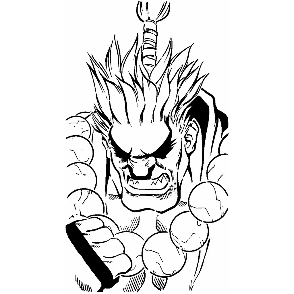 SF Akuma plantilla 2