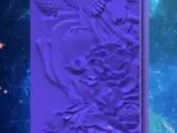 Peacock  air lock bag clip-0