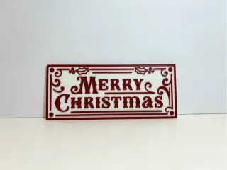 Merry Christmas Sign