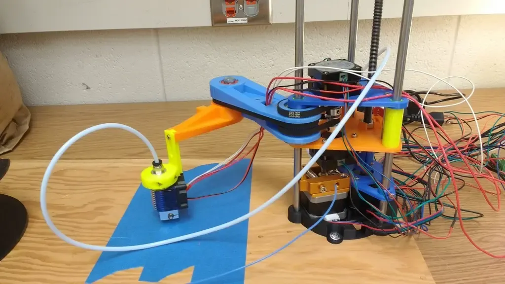 MPSCARA: Mostly Printed SCARA Robot