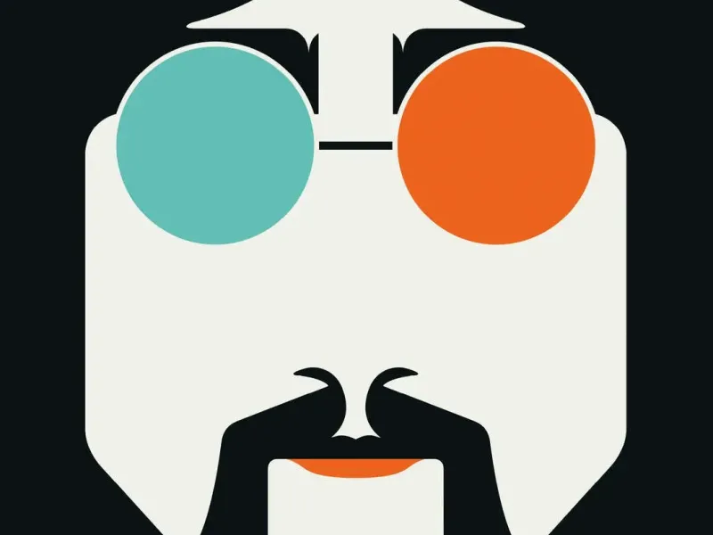 3MF COLOR John Lennon face logo