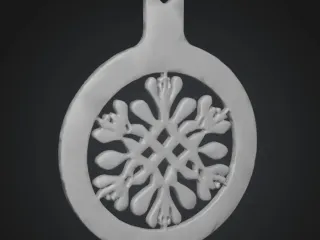 christmas ball - snowflake
