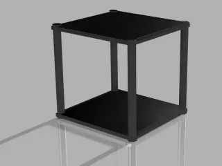 Extra-large infinitely extendable shelf