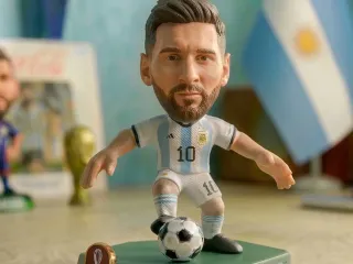 LLavero de Campeones del Mundo 2022 - Lionel Messi