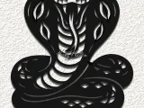 king cobra strike wall art home decor-0