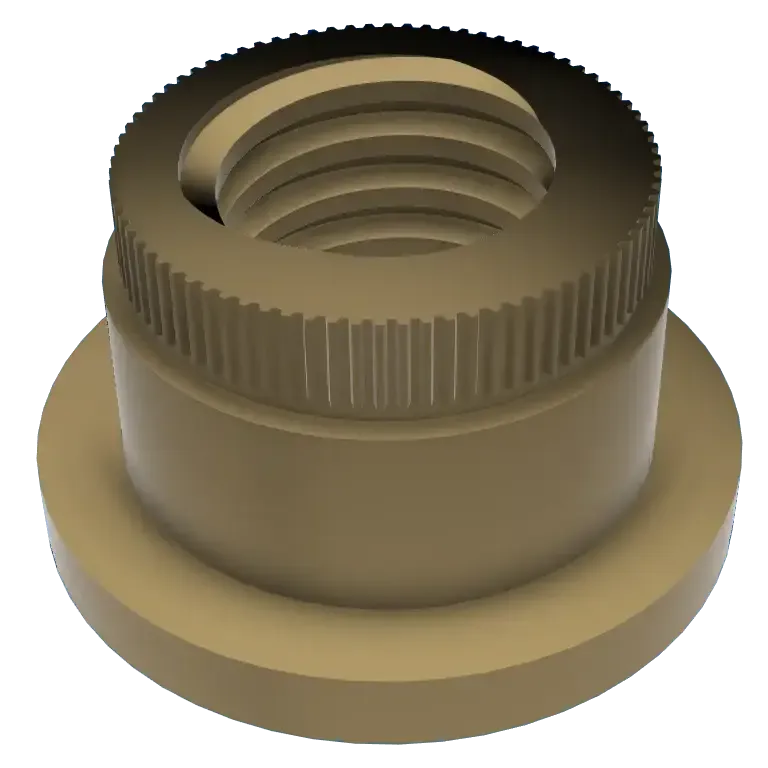 IB-9 SPINDLE NUT STYLE KEYCHAIN