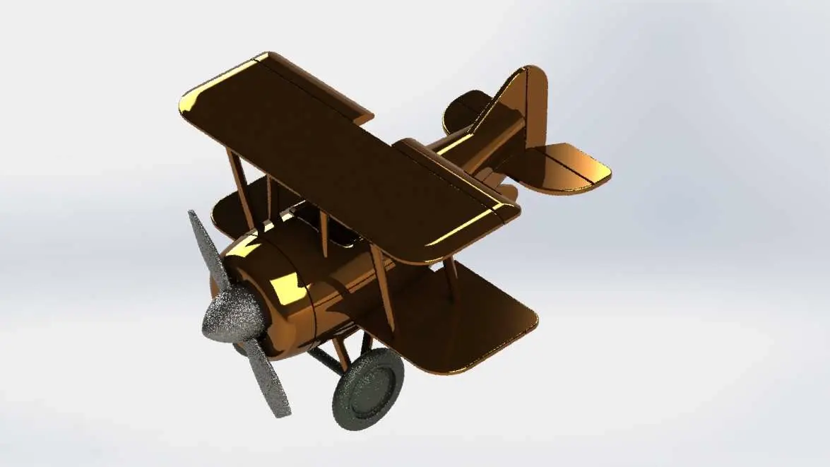 World War I Plane Chubby Super Deform