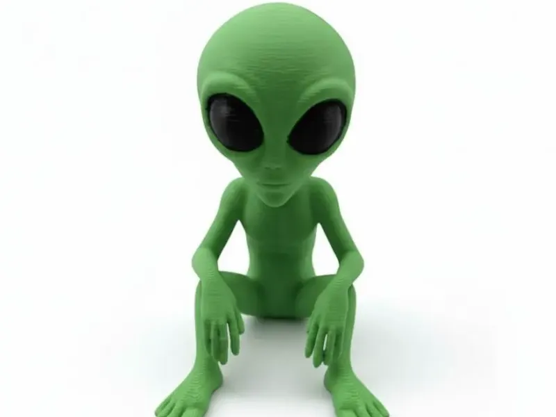 Alien Little Guy - Minimalist Miniature