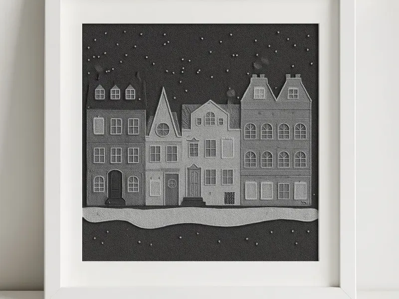 Dream House 3D-Picture. Print your Photo