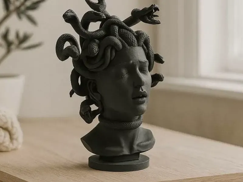 Sculpture de Méduse