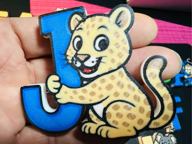 Letter J "Jaguar" 🐾 Dierenalfabet