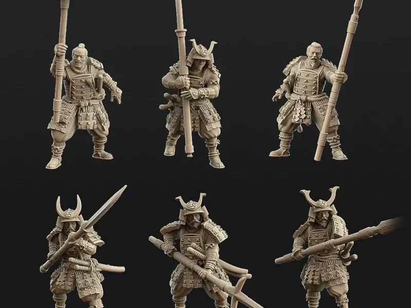 Japon Samuray Mızrakçıları