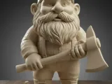 Gnomo Lenhador (Lumberjack Gnome)-1