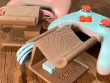 8bitdo Ultimate Controller Stand with Wood Texture-1
