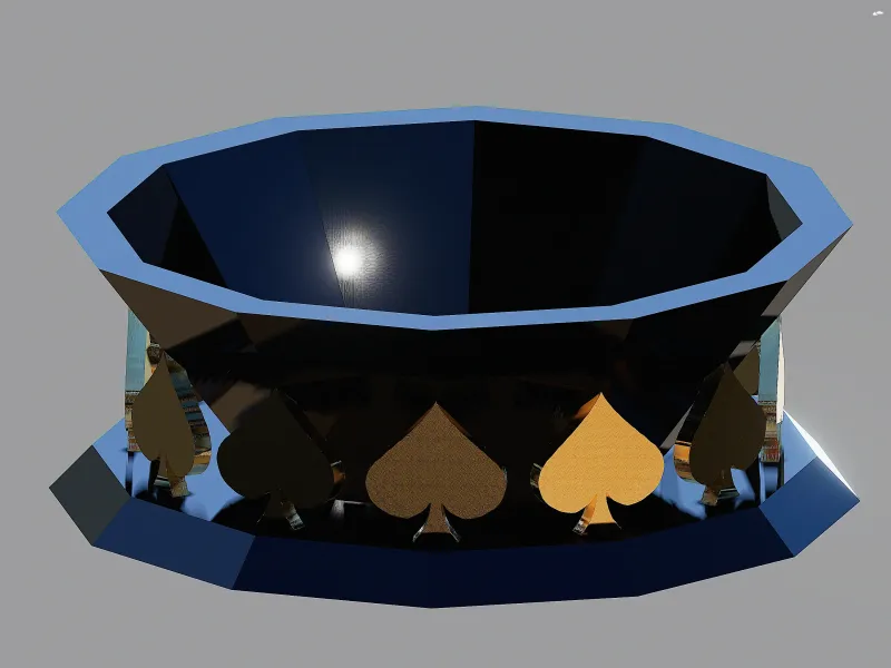 12 sided spade dish with lid