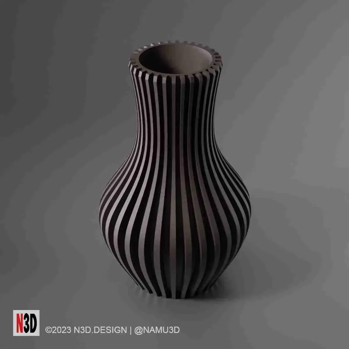 Vase 0034 A - Belly vase
