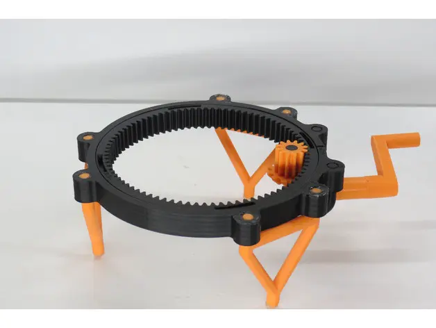Fully 3D-printable turntable by Bribro12