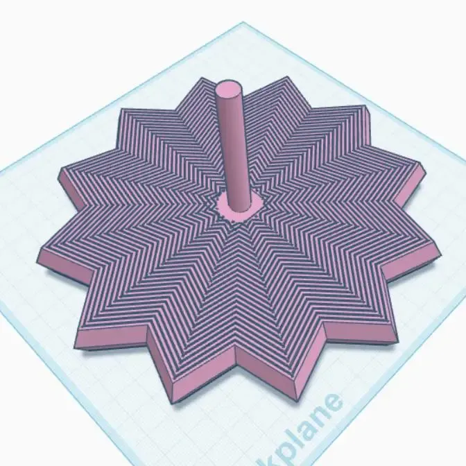 Fidget Star Thick Stick