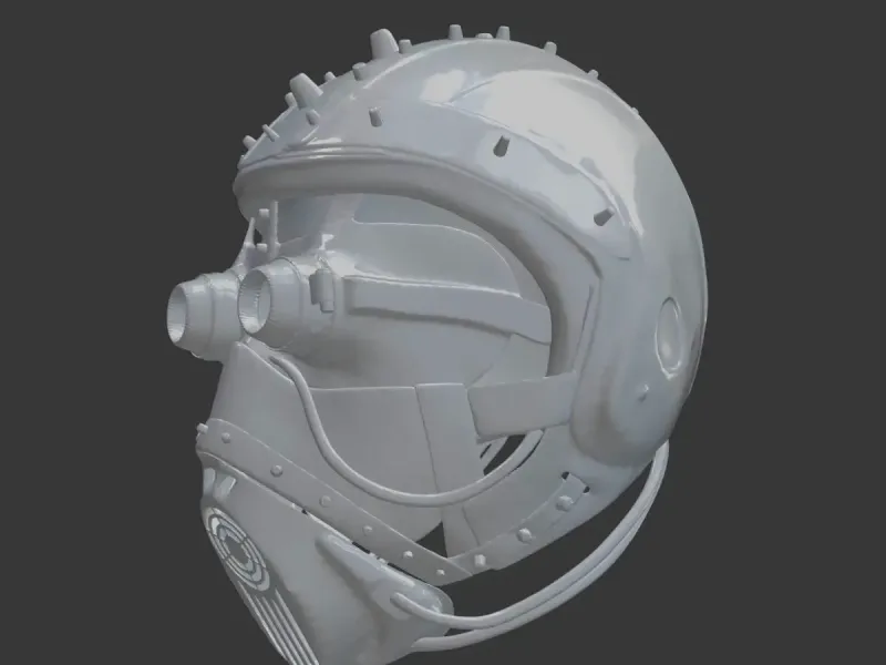 Metro-Inspired Helmet – Post-Apocalyptic Survivor 3D Print